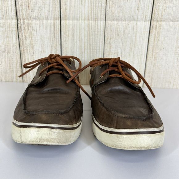UGG Australia Boat Shoes Mens Lace Up Loafers Brown Bremerton Moc Toe Size 11.5 main image 10